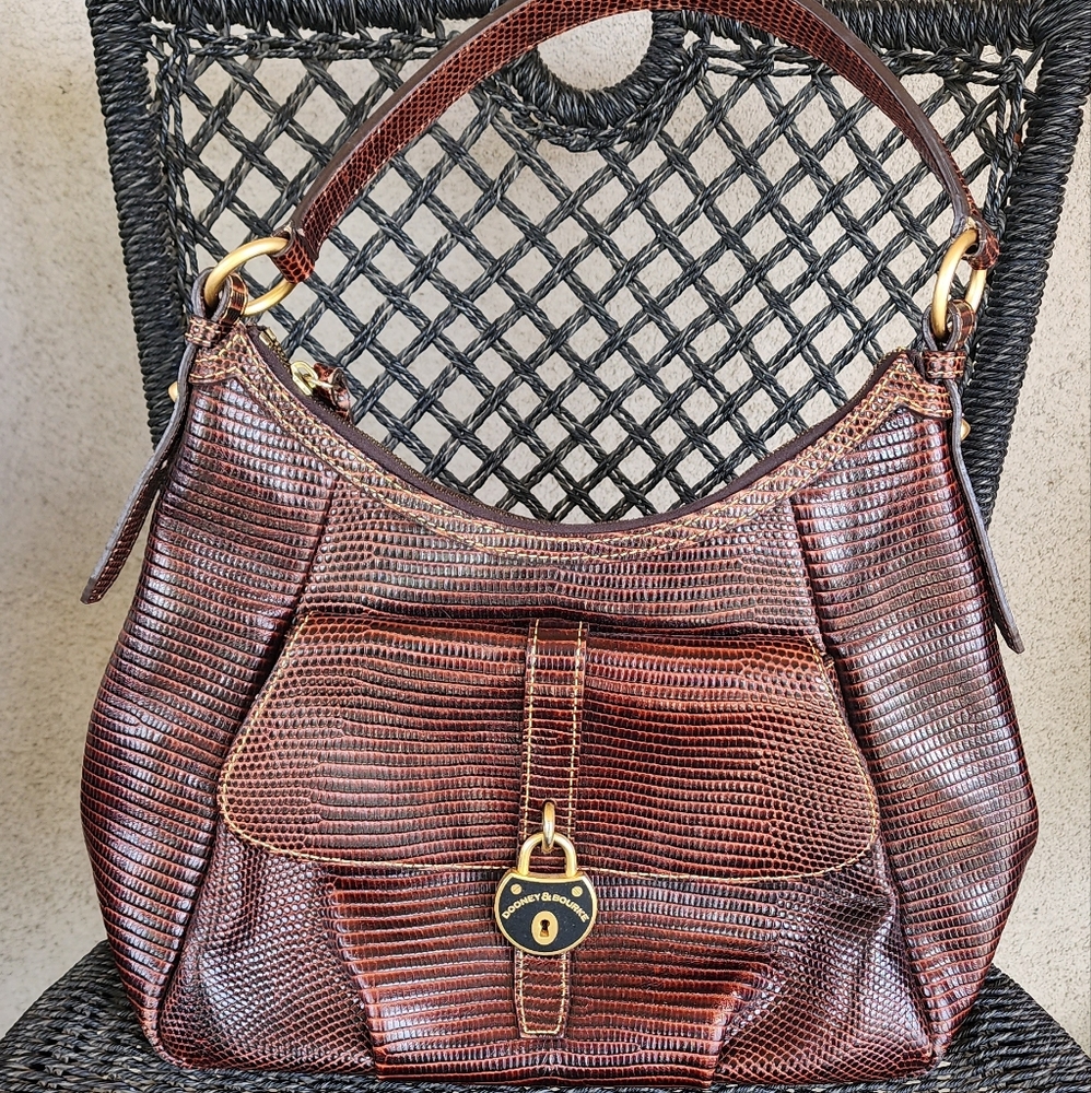 Dooney &bourke leather bag used